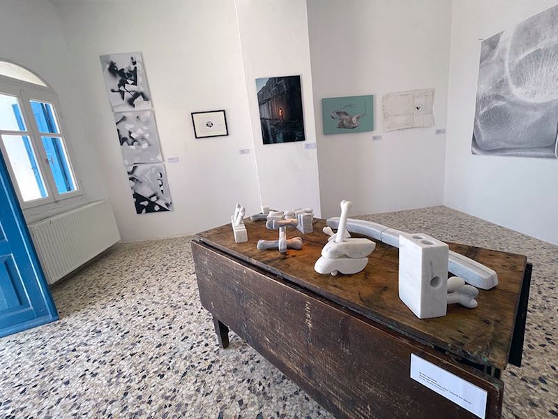 Living marble», exhibition view