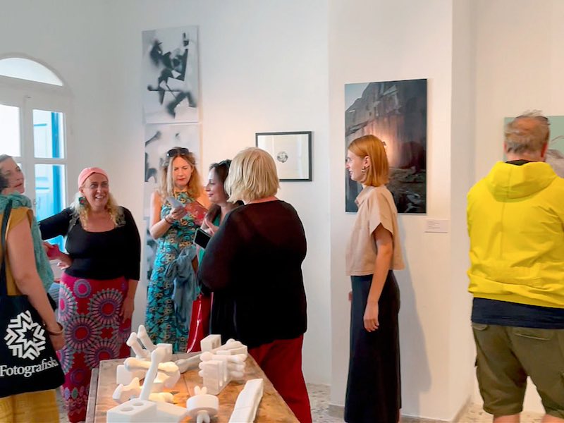 Opening of the exhibition Living marble